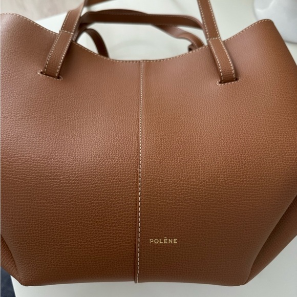 POLENE Cyme Mini EDITION TEXTURED CAMEL - Picture 5 of 16